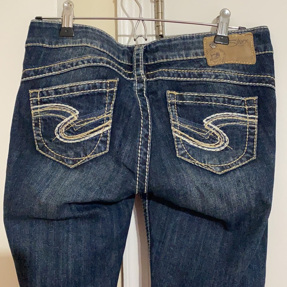 Silver jeans